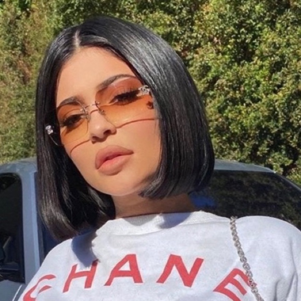 AUTH Chanel 2000s Rimless Brown Sunglasses